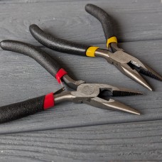 тонкогубці короткі з нековзною ручкою, 13 см, ціна за шт.