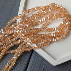 Кришталь трикутник 4*2.7 шампань, 32 см, ціна за шт.