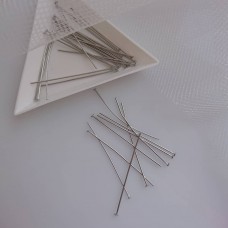 пін нерж. сталь зі шляпкою, 4 cм, ціна за шт.